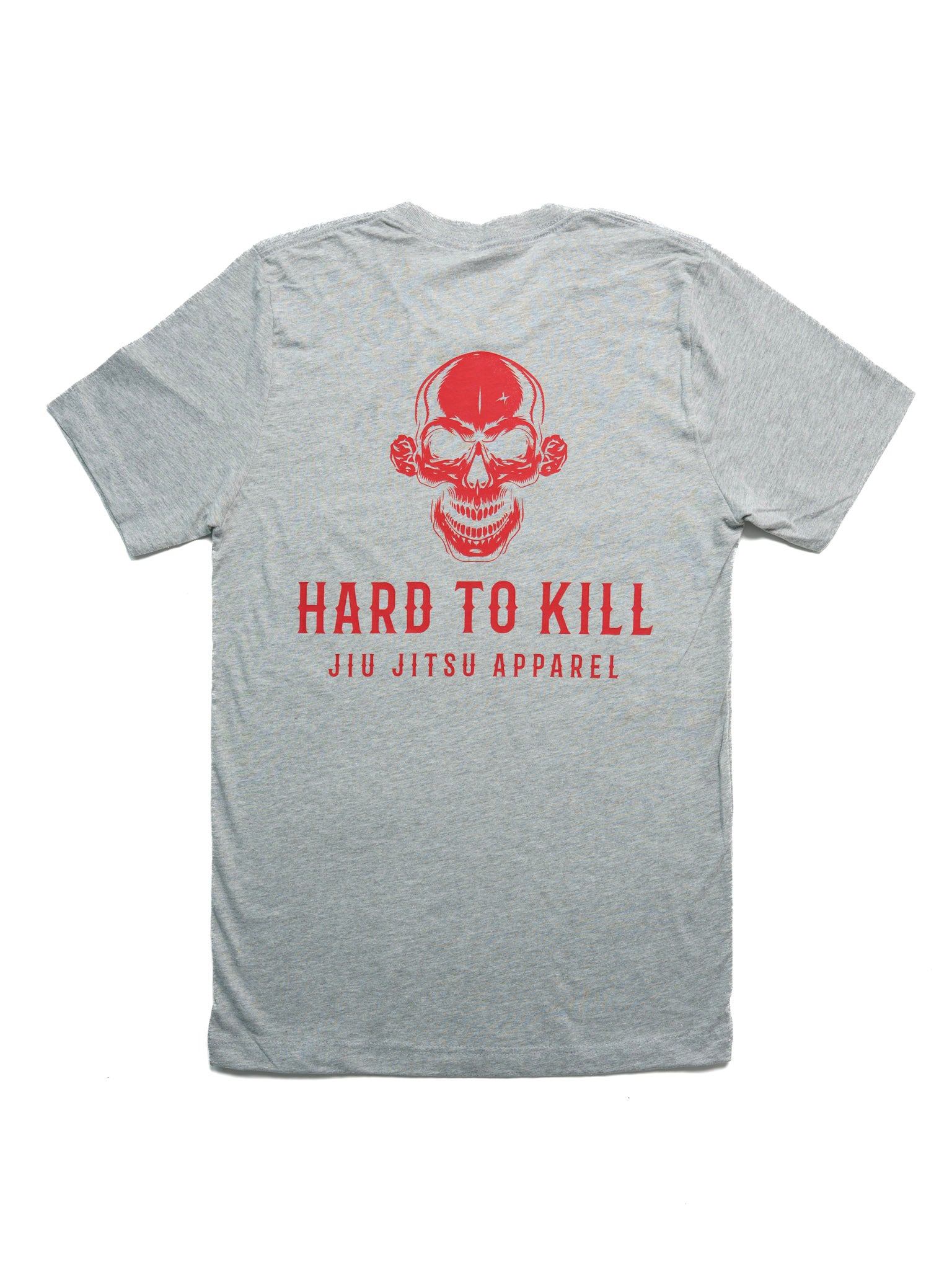 HARDTO KILL JIU JITSU HTKJJ BJJ T-SHIRT Red Logo