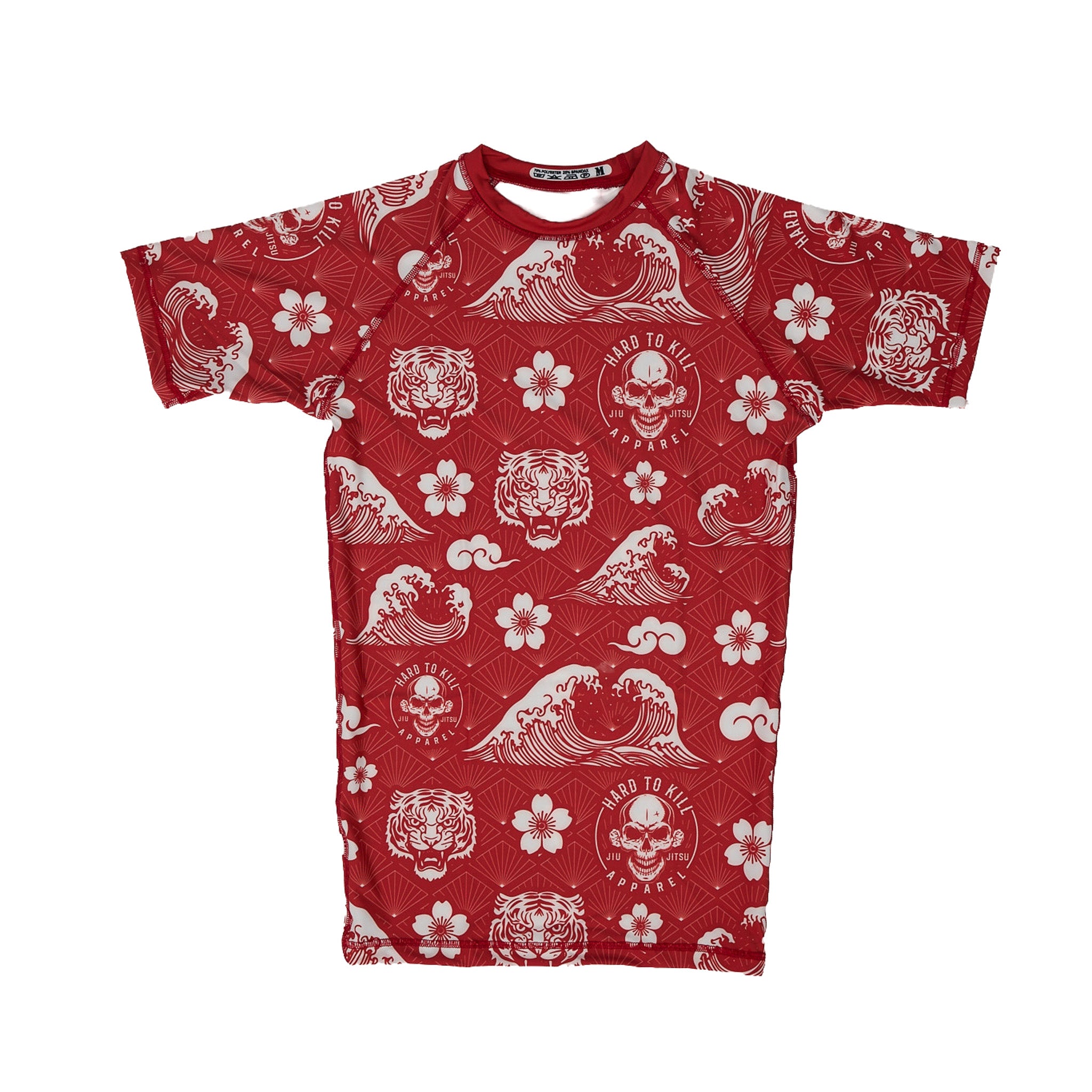 Irezumi Pattern Short Sleeve Rash Guard