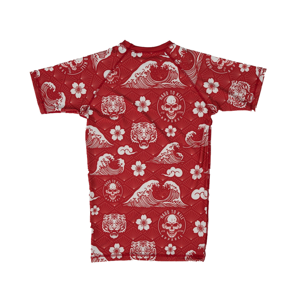 Irezumi Short Sleeve Youth BJJ Rash Guard