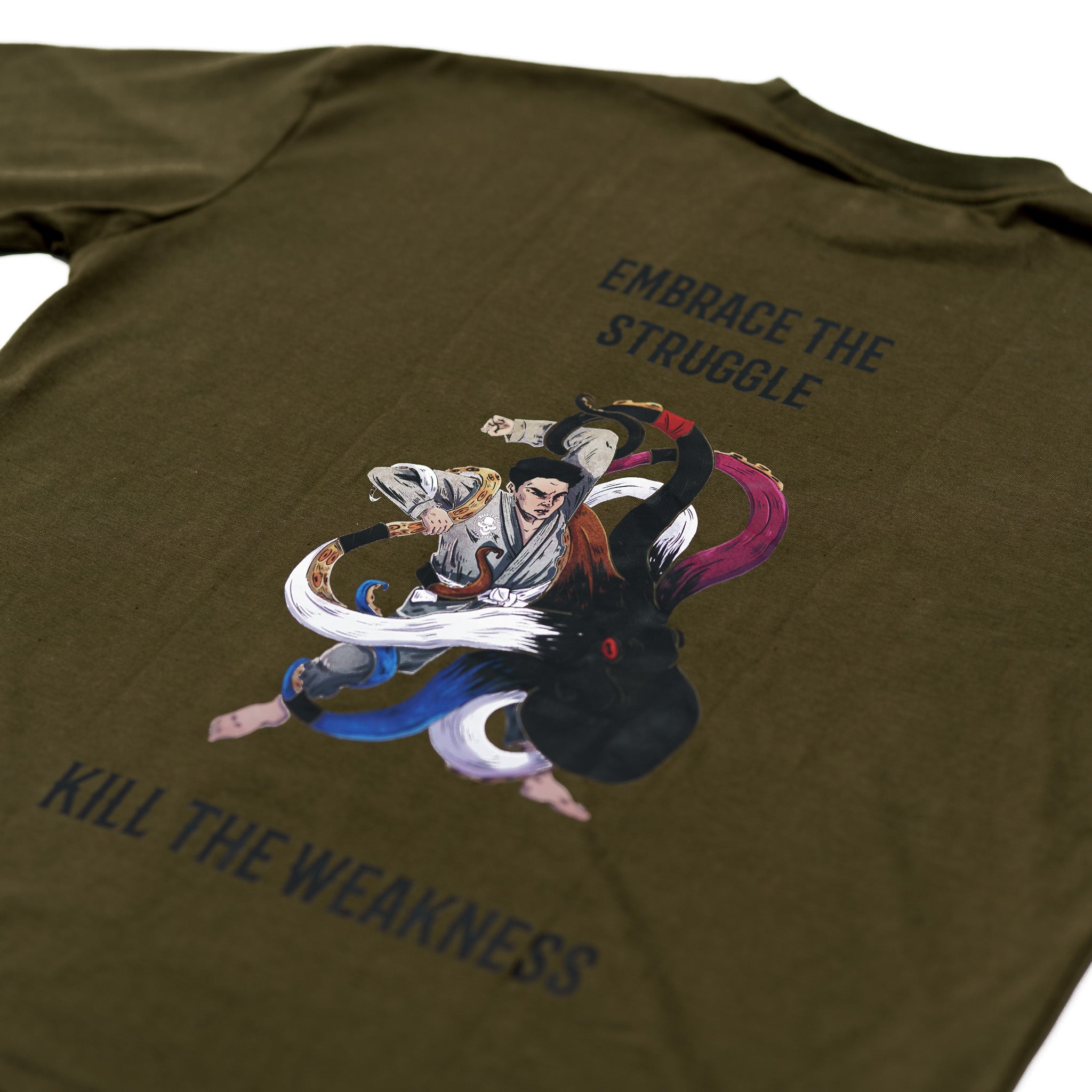 Embrace The Struggle Oversize Jiu Jitsu Shirt