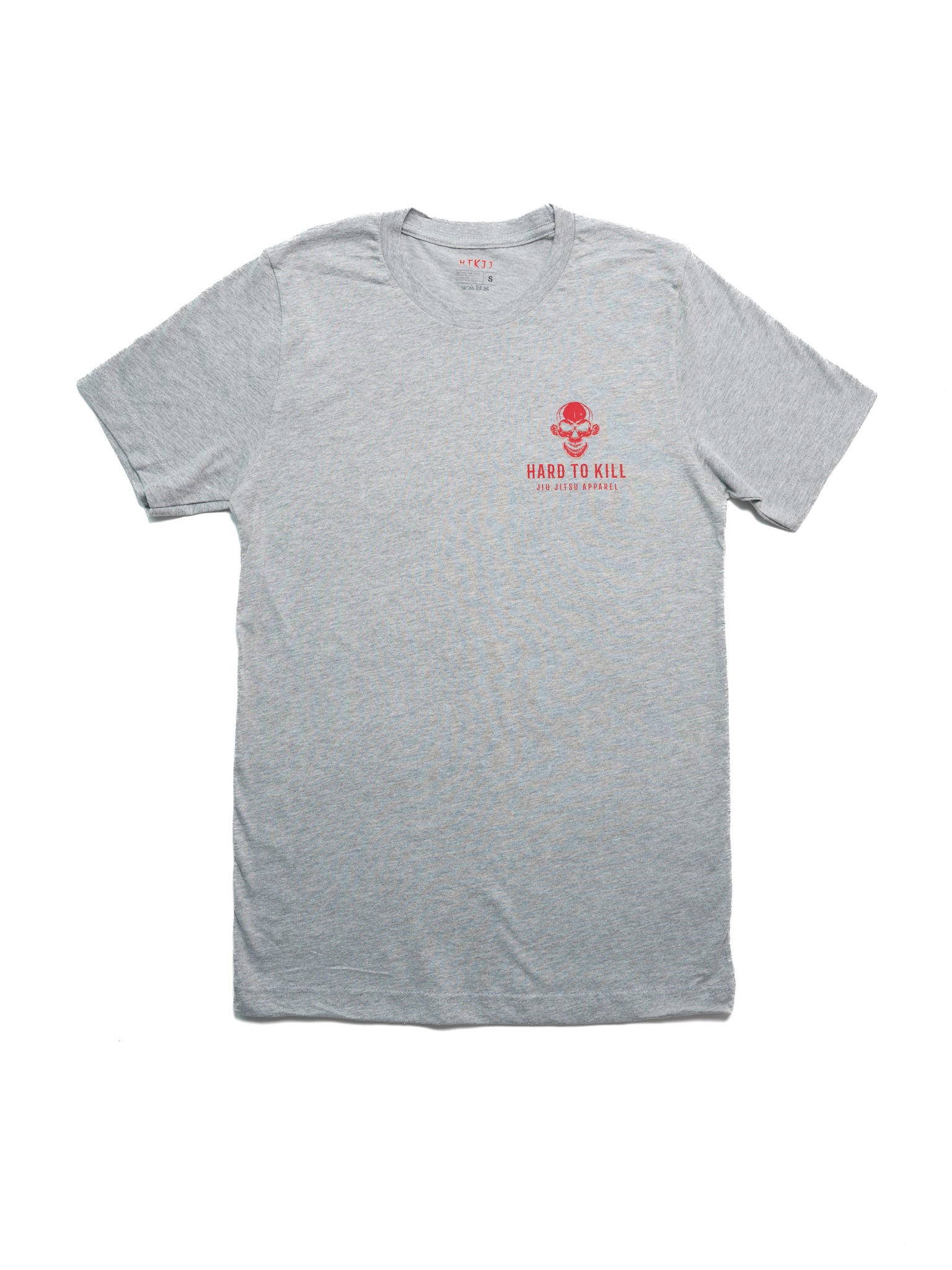 HARDTO KILL JIU JITSU HTKJJ BJJ T-SHIRT Red Logo