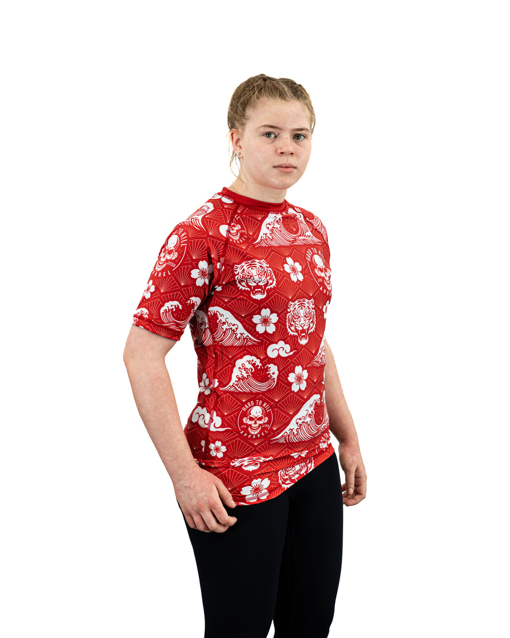 Irezumi Short Sleeve Youth BJJ Rash Guard
