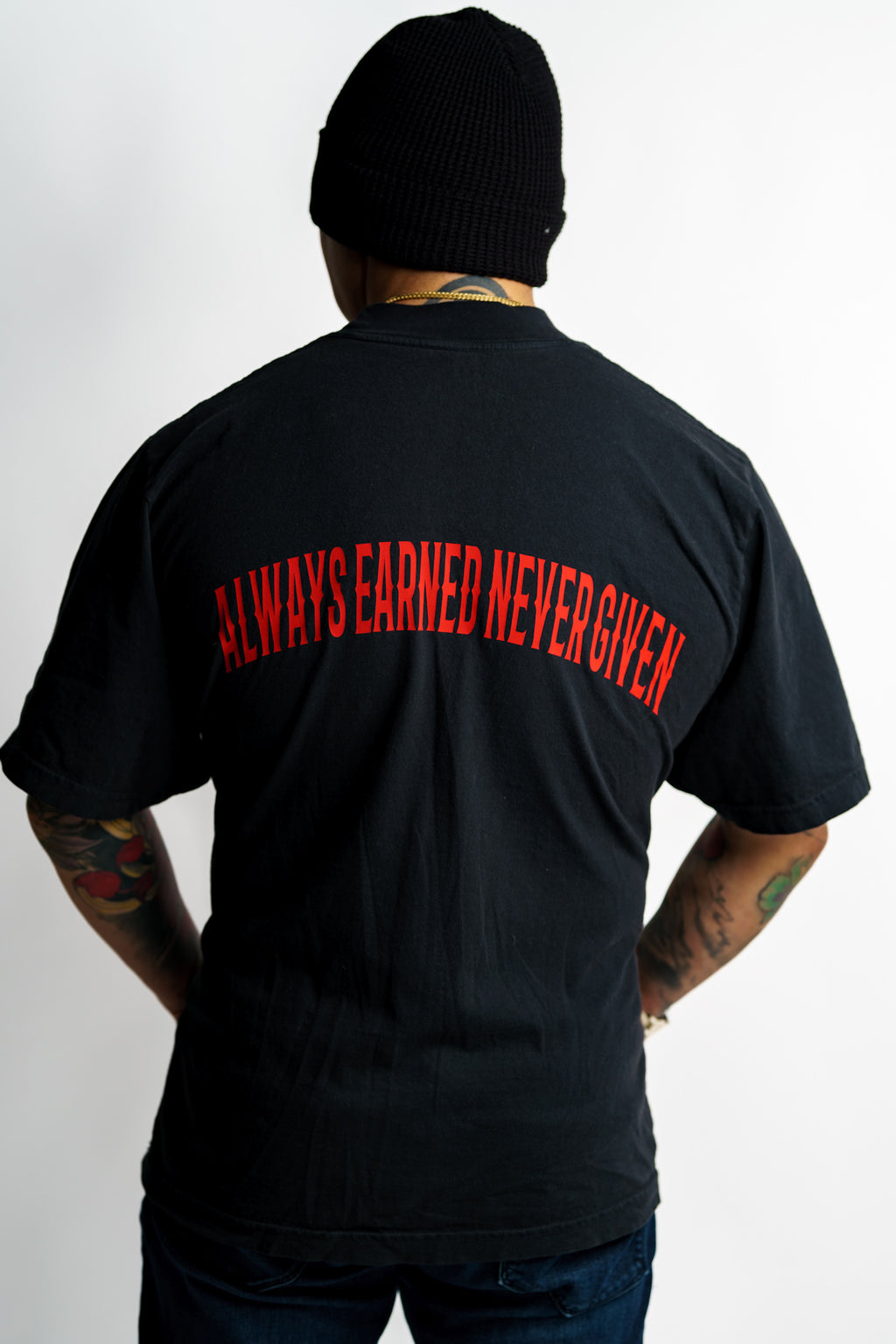 Always Earned Never Given BJJ T-SHIRT