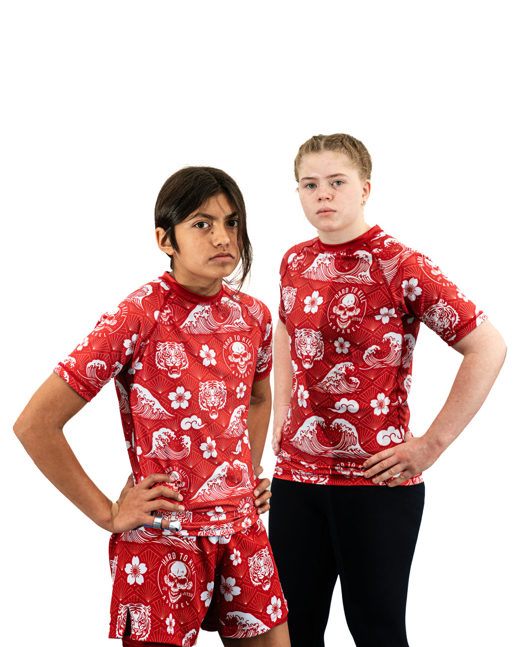 Irezumi Short Sleeve Youth BJJ Rash Guard